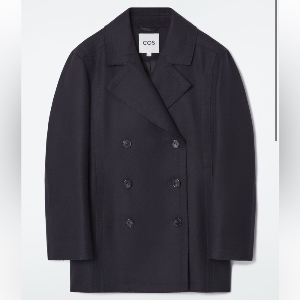 COS relaxed wool pea coat - Picture 5 of 5